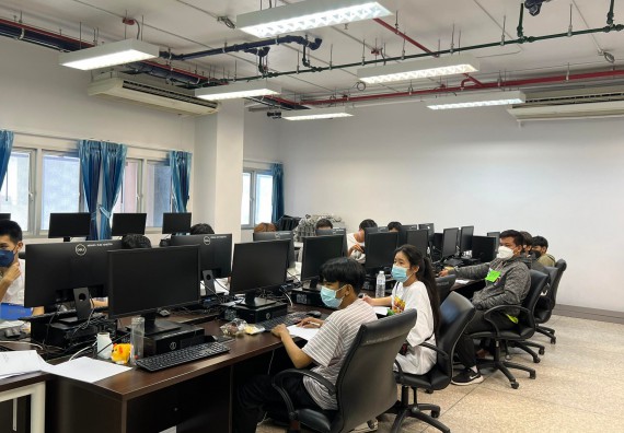 ภาพกิจกรรม  โปรแกรมวิชาวิทยาการคอมพิวเตอร์และเทคโนโลยีสารสนเทศ จัดกิจกรรมเตรียมความพร้อมสําหรับนักศึกษาแรกเข้า