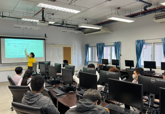 ภาพกิจกรรม  โปรแกรมวิชาวิทยาการคอมพิวเตอร์และเทคโนโลยีสารสนเทศ จัดกิจกรรมเตรียมความพร้อมสําหรับนักศึกษาแรกเข้า
