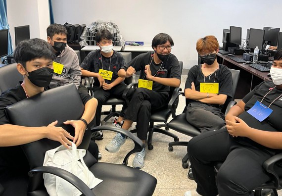 ภาพกิจกรรม  โปรแกรมวิชาวิทยาการคอมพิวเตอร์และเทคโนโลยีสารสนเทศ จัดกิจกรรมเตรียมความพร้อมสําหรับนักศึกษาแรกเข้า