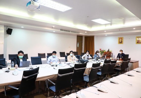 ภาพกิจกรรม  หลักสูตรคณิตศาสตร์ จัดกิจกรรมตรวจประเมินคุณภาพหลักสูตรตามเกณฑ์ AUN-QA ประจำปีการศึกษา 2564