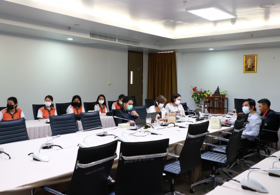 ภาพกิจกรรม  หลักสูตรคณิตศาสตร์ จัดกิจกรรมตรวจประเมินคุณภาพหลักสูตรตามเกณฑ์ AUN-QA ประจำปีการศึกษา 2564