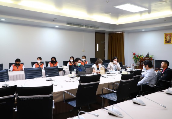 ภาพกิจกรรม  หลักสูตรคณิตศาสตร์ จัดกิจกรรมตรวจประเมินคุณภาพหลักสูตรตามเกณฑ์ AUN-QA ประจำปีการศึกษา 2564