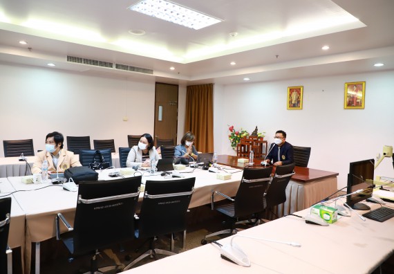 ภาพกิจกรรม  หลักสูตรคณิตศาสตร์ จัดกิจกรรมตรวจประเมินคุณภาพหลักสูตรตามเกณฑ์ AUN-QA ประจำปีการศึกษา 2564