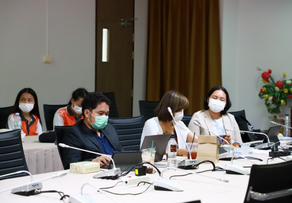 ภาพกิจกรรม  หลักสูตรคณิตศาสตร์ จัดกิจกรรมตรวจประเมินคุณภาพหลักสูตรตามเกณฑ์ AUN-QA ประจำปีการศึกษา 2564