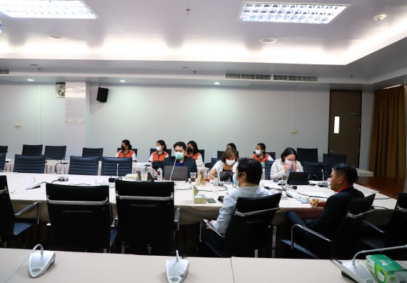 ภาพกิจกรรม  หลักสูตรคณิตศาสตร์ จัดกิจกรรมตรวจประเมินคุณภาพหลักสูตรตามเกณฑ์ AUN-QA ประจำปีการศึกษา 2564