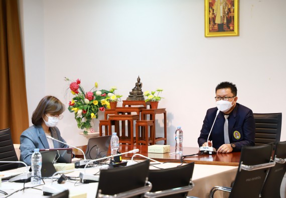 ภาพกิจกรรม  หลักสูตรคณิตศาสตร์ จัดกิจกรรมตรวจประเมินคุณภาพหลักสูตรตามเกณฑ์ AUN-QA ประจำปีการศึกษา 2564