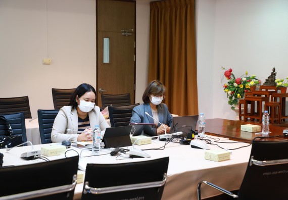 ภาพกิจกรรม  หลักสูตรคณิตศาสตร์ จัดกิจกรรมตรวจประเมินคุณภาพหลักสูตรตามเกณฑ์ AUN-QA ประจำปีการศึกษา 2564