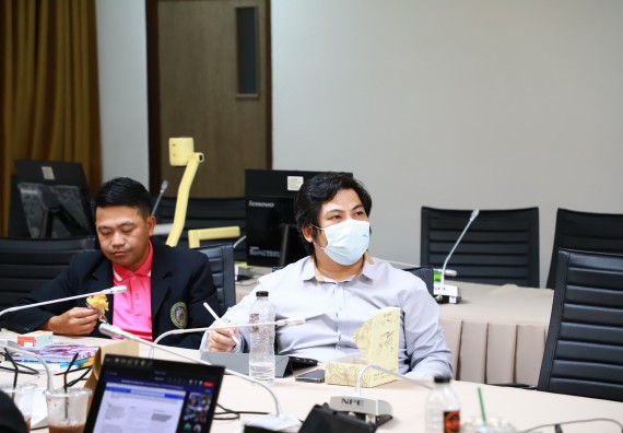 ภาพกิจกรรม  หลักสูตรคณิตศาสตร์ จัดกิจกรรมตรวจประเมินคุณภาพหลักสูตรตามเกณฑ์ AUN-QA ประจำปีการศึกษา 2564