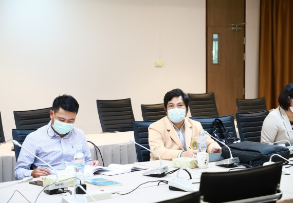 ภาพกิจกรรม  หลักสูตรคณิตศาสตร์ จัดกิจกรรมตรวจประเมินคุณภาพหลักสูตรตามเกณฑ์ AUN-QA ประจำปีการศึกษา 2564