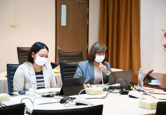 ภาพกิจกรรม  หลักสูตรคณิตศาสตร์ จัดกิจกรรมตรวจประเมินคุณภาพหลักสูตรตามเกณฑ์ AUN-QA ประจำปีการศึกษา 2564