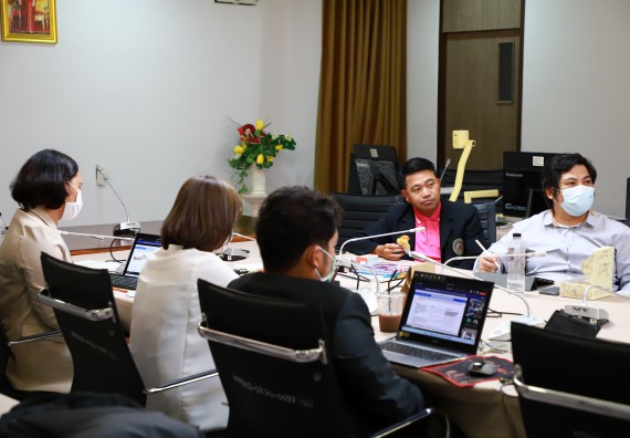 ภาพกิจกรรม  หลักสูตรคณิตศาสตร์ จัดกิจกรรมตรวจประเมินคุณภาพหลักสูตรตามเกณฑ์ AUN-QA ประจำปีการศึกษา 2564