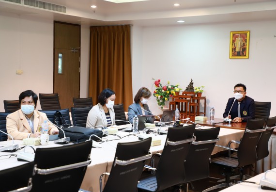 ภาพกิจกรรม  หลักสูตรคณิตศาสตร์ จัดกิจกรรมตรวจประเมินคุณภาพหลักสูตรตามเกณฑ์ AUN-QA ประจำปีการศึกษา 2564