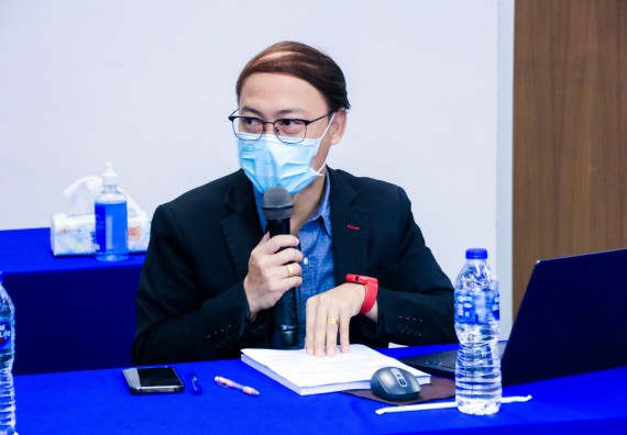 ภาพกิจกรรม  หลักสูตรวิทยาการคอมพิวเตอร์ จัดกิจกรรมตรวจประเมินคุณภาพหลักสูตรตามเกณฑ์ AUN-QA ประจำปีการศึกษา 2564