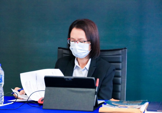 ภาพกิจกรรม  หลักสูตรวิทยาการคอมพิวเตอร์ จัดกิจกรรมตรวจประเมินคุณภาพหลักสูตรตามเกณฑ์ AUN-QA ประจำปีการศึกษา 2564