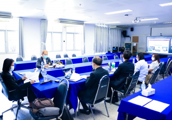 ภาพกิจกรรม  หลักสูตรวิทยาการคอมพิวเตอร์ จัดกิจกรรมตรวจประเมินคุณภาพหลักสูตรตามเกณฑ์ AUN-QA ประจำปีการศึกษา 2564