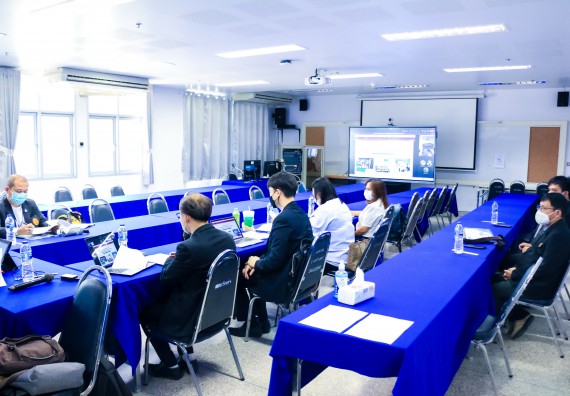 ภาพกิจกรรม  หลักสูตรวิทยาการคอมพิวเตอร์ จัดกิจกรรมตรวจประเมินคุณภาพหลักสูตรตามเกณฑ์ AUN-QA ประจำปีการศึกษา 2564