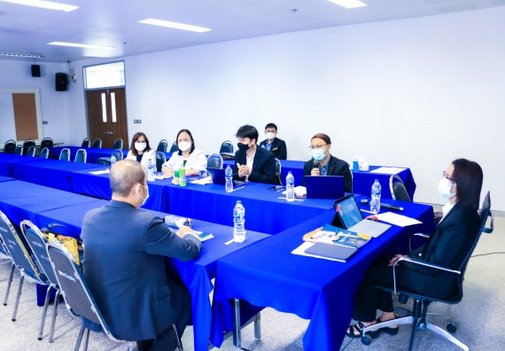 ภาพกิจกรรม  หลักสูตรวิทยาการคอมพิวเตอร์ จัดกิจกรรมตรวจประเมินคุณภาพหลักสูตรตามเกณฑ์ AUN-QA ประจำปีการศึกษา 2564