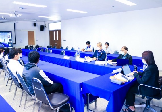 ภาพกิจกรรม  หลักสูตรวิทยาการคอมพิวเตอร์ จัดกิจกรรมตรวจประเมินคุณภาพหลักสูตรตามเกณฑ์ AUN-QA ประจำปีการศึกษา 2564