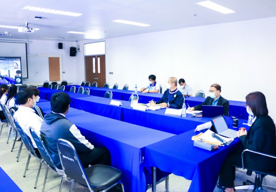 ภาพกิจกรรม  หลักสูตรวิทยาการคอมพิวเตอร์ จัดกิจกรรมตรวจประเมินคุณภาพหลักสูตรตามเกณฑ์ AUN-QA ประจำปีการศึกษา 2564