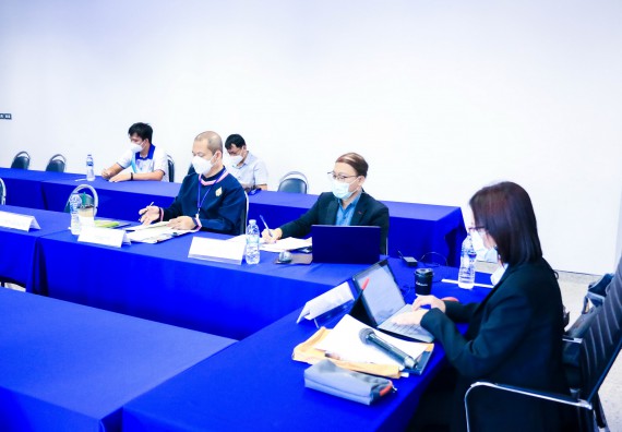 ภาพกิจกรรม  หลักสูตรวิทยาการคอมพิวเตอร์ จัดกิจกรรมตรวจประเมินคุณภาพหลักสูตรตามเกณฑ์ AUN-QA ประจำปีการศึกษา 2564