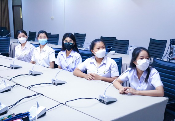 ภาพกิจกรรม  หลักสูตรสาธารณสุขศาสตร์ จัดกิจกรรมตรวจประเมินคุณภาพหลักสูตรตามเกณฑ์ AUN-QA ประจำปีการศึกษา 2564