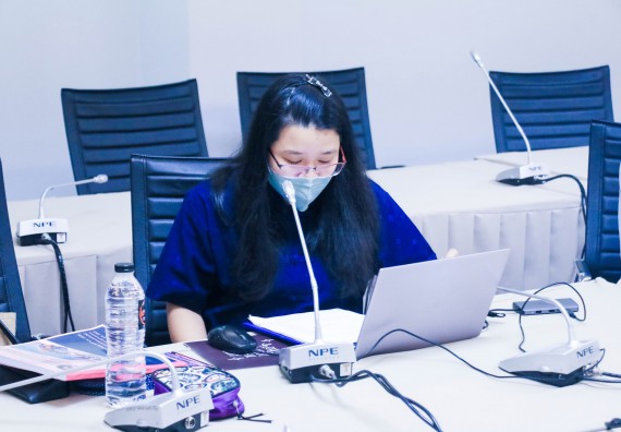 ภาพกิจกรรม  หลักสูตรสาธารณสุขศาสตร์ จัดกิจกรรมตรวจประเมินคุณภาพหลักสูตรตามเกณฑ์ AUN-QA ประจำปีการศึกษา 2564