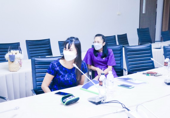 ภาพกิจกรรม  หลักสูตรสาธารณสุขศาสตร์ จัดกิจกรรมตรวจประเมินคุณภาพหลักสูตรตามเกณฑ์ AUN-QA ประจำปีการศึกษา 2564