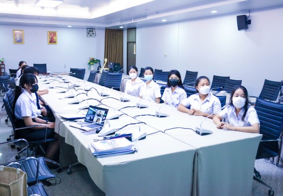 ภาพกิจกรรม  หลักสูตรสาธารณสุขศาสตร์ จัดกิจกรรมตรวจประเมินคุณภาพหลักสูตรตามเกณฑ์ AUN-QA ประจำปีการศึกษา 2564