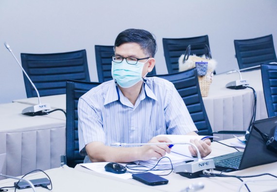 ภาพกิจกรรม  หลักสูตรสาธารณสุขศาสตร์ จัดกิจกรรมตรวจประเมินคุณภาพหลักสูตรตามเกณฑ์ AUN-QA ประจำปีการศึกษา 2564