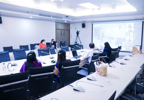 ภาพกิจกรรม  หลักสูตรสาธารณสุขศาสตร์ จัดกิจกรรมตรวจประเมินคุณภาพหลักสูตรตามเกณฑ์ AUN-QA ประจำปีการศึกษา 2564