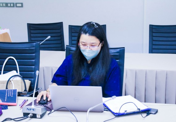 ภาพกิจกรรม  หลักสูตรสาธารณสุขศาสตร์ จัดกิจกรรมตรวจประเมินคุณภาพหลักสูตรตามเกณฑ์ AUN-QA ประจำปีการศึกษา 2564