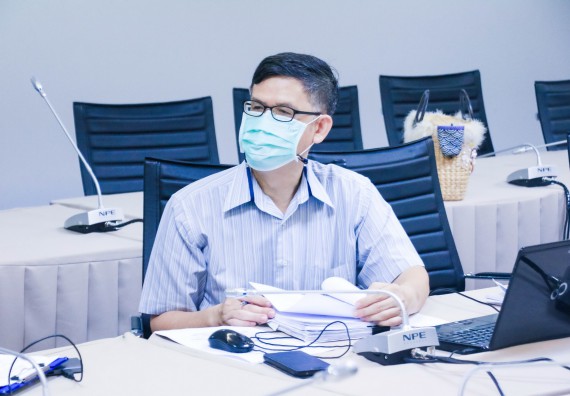 ภาพกิจกรรม  หลักสูตรสาธารณสุขศาสตร์ จัดกิจกรรมตรวจประเมินคุณภาพหลักสูตรตามเกณฑ์ AUN-QA ประจำปีการศึกษา 2564