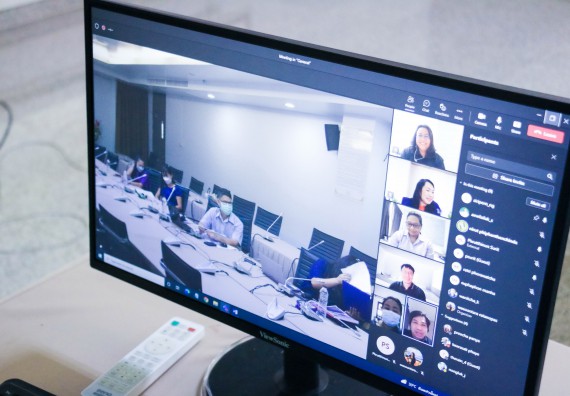 ภาพกิจกรรม  หลักสูตรสาธารณสุขศาสตร์ จัดกิจกรรมตรวจประเมินคุณภาพหลักสูตรตามเกณฑ์ AUN-QA ประจำปีการศึกษา 2564