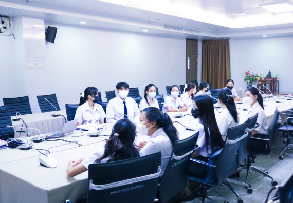 ภาพกิจกรรม  หลักสูตรสาธารณสุขศาสตร์ จัดกิจกรรมตรวจประเมินคุณภาพหลักสูตรตามเกณฑ์ AUN-QA ประจำปีการศึกษา 2564