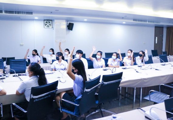 ภาพกิจกรรม  หลักสูตรสาธารณสุขศาสตร์ จัดกิจกรรมตรวจประเมินคุณภาพหลักสูตรตามเกณฑ์ AUN-QA ประจำปีการศึกษา 2564