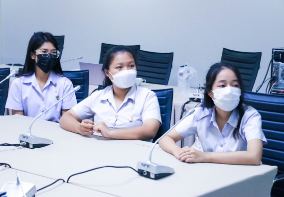 ภาพกิจกรรม  หลักสูตรสาธารณสุขศาสตร์ จัดกิจกรรมตรวจประเมินคุณภาพหลักสูตรตามเกณฑ์ AUN-QA ประจำปีการศึกษา 2564