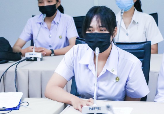 ภาพกิจกรรม  หลักสูตรสาธารณสุขศาสตร์ จัดกิจกรรมตรวจประเมินคุณภาพหลักสูตรตามเกณฑ์ AUN-QA ประจำปีการศึกษา 2564