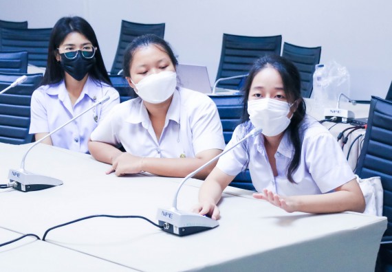 ภาพกิจกรรม  หลักสูตรสาธารณสุขศาสตร์ จัดกิจกรรมตรวจประเมินคุณภาพหลักสูตรตามเกณฑ์ AUN-QA ประจำปีการศึกษา 2564