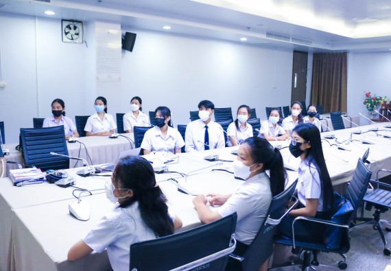 ภาพกิจกรรม  หลักสูตรสาธารณสุขศาสตร์ จัดกิจกรรมตรวจประเมินคุณภาพหลักสูตรตามเกณฑ์ AUN-QA ประจำปีการศึกษา 2564