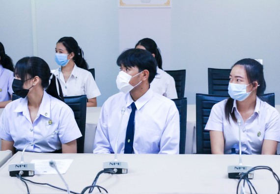 ภาพกิจกรรม  หลักสูตรสาธารณสุขศาสตร์ จัดกิจกรรมตรวจประเมินคุณภาพหลักสูตรตามเกณฑ์ AUN-QA ประจำปีการศึกษา 2564