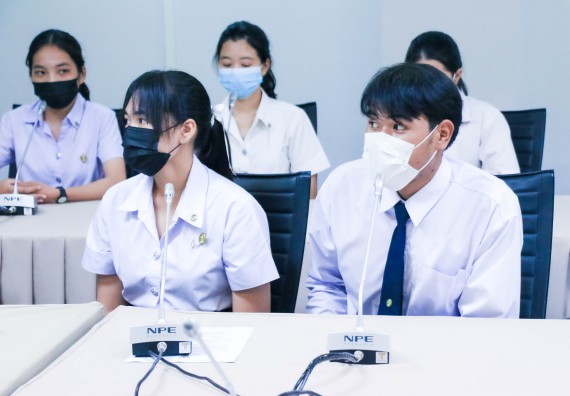 ภาพกิจกรรม  หลักสูตรสาธารณสุขศาสตร์ จัดกิจกรรมตรวจประเมินคุณภาพหลักสูตรตามเกณฑ์ AUN-QA ประจำปีการศึกษา 2564