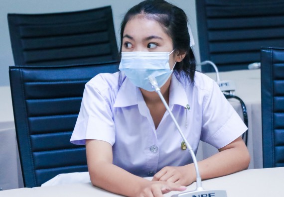 ภาพกิจกรรม  หลักสูตรสาธารณสุขศาสตร์ จัดกิจกรรมตรวจประเมินคุณภาพหลักสูตรตามเกณฑ์ AUN-QA ประจำปีการศึกษา 2564
