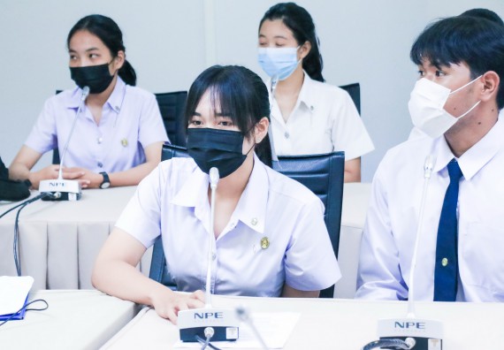 ภาพกิจกรรม  หลักสูตรสาธารณสุขศาสตร์ จัดกิจกรรมตรวจประเมินคุณภาพหลักสูตรตามเกณฑ์ AUN-QA ประจำปีการศึกษา 2564