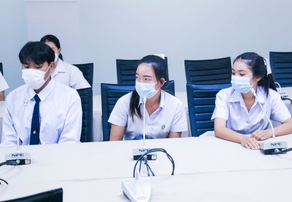 ภาพกิจกรรม  หลักสูตรสาธารณสุขศาสตร์ จัดกิจกรรมตรวจประเมินคุณภาพหลักสูตรตามเกณฑ์ AUN-QA ประจำปีการศึกษา 2564