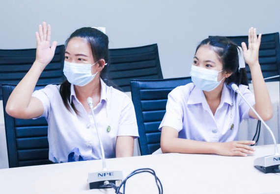 ภาพกิจกรรม  หลักสูตรสาธารณสุขศาสตร์ จัดกิจกรรมตรวจประเมินคุณภาพหลักสูตรตามเกณฑ์ AUN-QA ประจำปีการศึกษา 2564