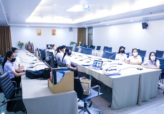 ภาพกิจกรรม  หลักสูตรสาธารณสุขศาสตร์ จัดกิจกรรมตรวจประเมินคุณภาพหลักสูตรตามเกณฑ์ AUN-QA ประจำปีการศึกษา 2564