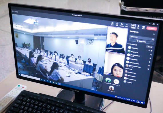 ภาพกิจกรรม  หลักสูตรสาธารณสุขศาสตร์ จัดกิจกรรมตรวจประเมินคุณภาพหลักสูตรตามเกณฑ์ AUN-QA ประจำปีการศึกษา 2564