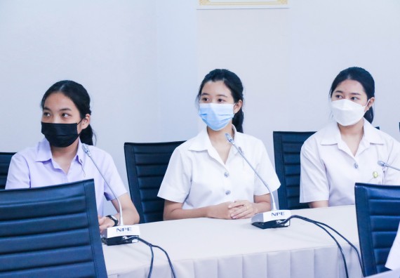 ภาพกิจกรรม  หลักสูตรสาธารณสุขศาสตร์ จัดกิจกรรมตรวจประเมินคุณภาพหลักสูตรตามเกณฑ์ AUN-QA ประจำปีการศึกษา 2564