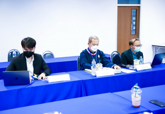 ภาพกิจกรรม  หลักสูตรวิทยาการคอมพิวเตอร์ จัดกิจกรรมตรวจประเมินคุณภาพหลักสูตรตามเกณฑ์ AUN-QA ประจำปีการศึกษา 2564