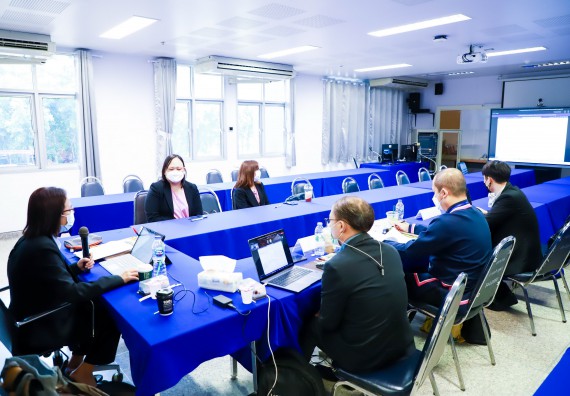 ภาพกิจกรรม  หลักสูตรวิทยาการคอมพิวเตอร์ จัดกิจกรรมตรวจประเมินคุณภาพหลักสูตรตามเกณฑ์ AUN-QA ประจำปีการศึกษา 2564